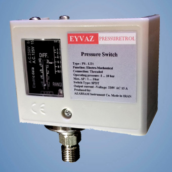 سوئیچ کنترل فشار (پرشر سوئیچ) تیپ PS HT1
